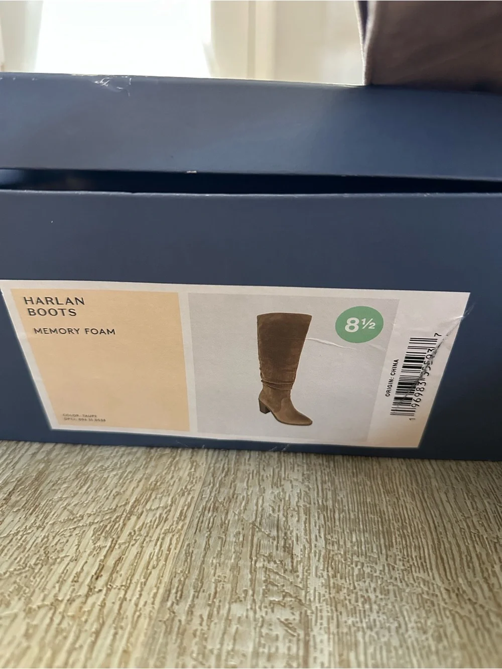 Universal Thread Over-the-Knee Suede Boots in Tan